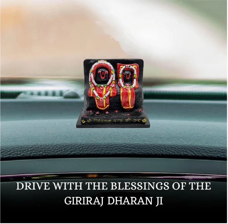 Giriraj ji Mukharvind swaroop Murti (Goverdhan swaroop) - Idol Statue for Pooja,Home Décor & Gifts, (Red) - Image 3