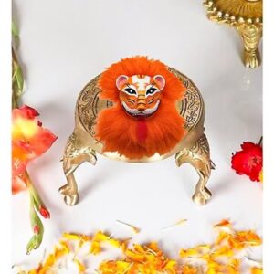 Narsingh ji Swarup/Narsimha Idol Hand Crafted Small | Hindu God and Goddess Idol/Statue/Murti (Small)