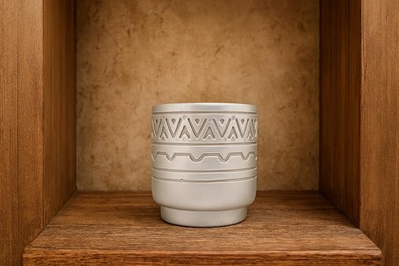 New Silver Vase with Beautiful Zig Zag Design | DIY Flower Arrangements & Festive Table Decor.