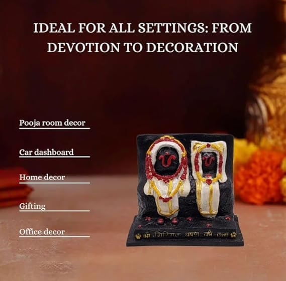 Giriraj ji Mukharvind swaroop Murti (Goverdhan swaroop) - Idol Statue for Pooja,Home Décor & Gifts, (White) - Image 3